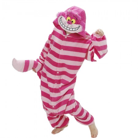 Femme Homme Combinaison Pyjama Chat Du Cheshire Déguisement