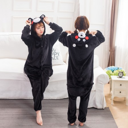 Femme Homme Combinaison Pyjama Kumamon Déguisement