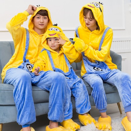 Pyjama Combinaison Minions Family Matching Déguisement