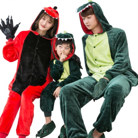 Pyjama Combinaison Dinosaure Family Matching Déguisement