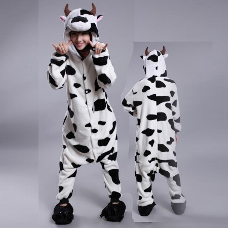 Pyjama Combinaison Vache Adulte Cosplay Déguisement