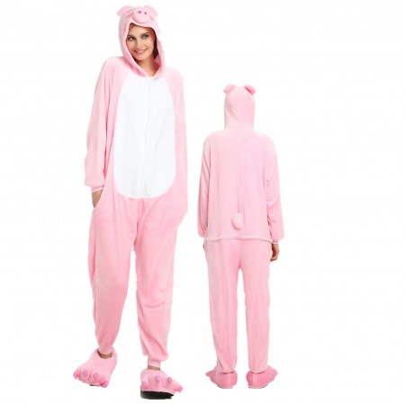 Pyjama Cochon Rose Combinaison Pour Déguisement
