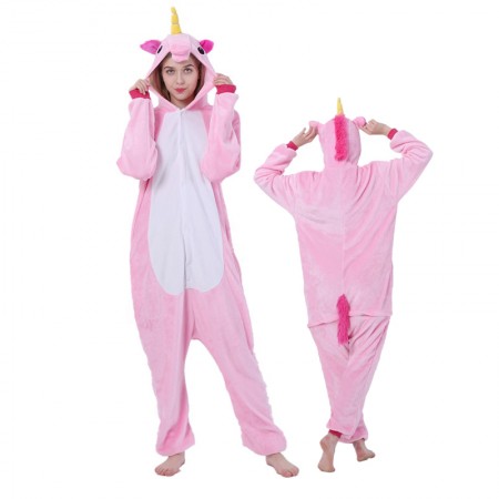 Pyjama Licorne Rose Combinaison Déguisement 