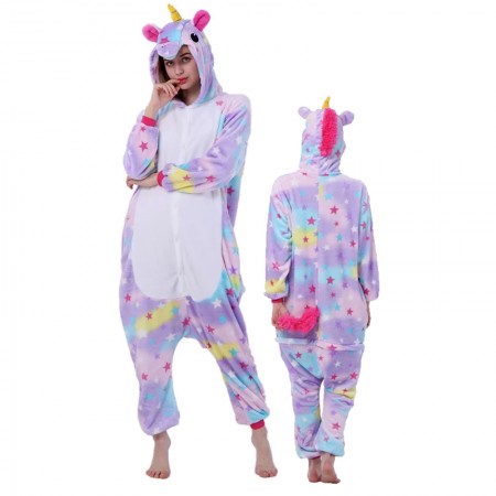 Pyjama Star Licorne Combinaison Déguisement 