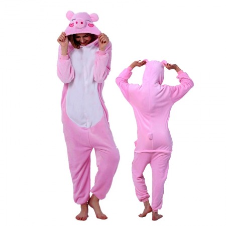 Pyjama Cochon Rose Combinaison Déguisement