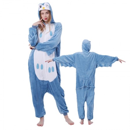 Pyjama Hibou Animaux Combinaison Femme Homme Déguisement