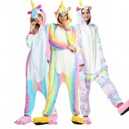 Pyjama Licorne Combinaison Pour Adulte Déguisement Homme et femme
