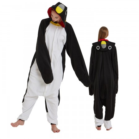 Combinaison Pyjama Pingouin Noir