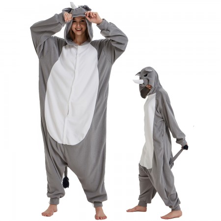 Combinaison Pyjama Noir Rhinoceros 