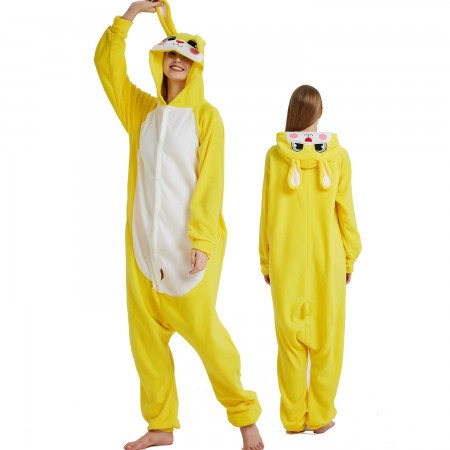 Combinaison Pyjama Lapin Bunny Jaune