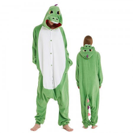 Combinaison Pyjama Dragon Vert
