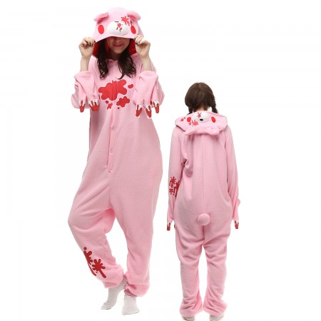 Combinaison Pyjama Gloomy Bear Rose Femme Homme