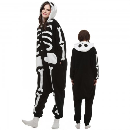 Combinaison Pyjama Squelette Adulte