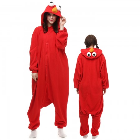 Combinaison Pyjama Sesame Street Rouge
