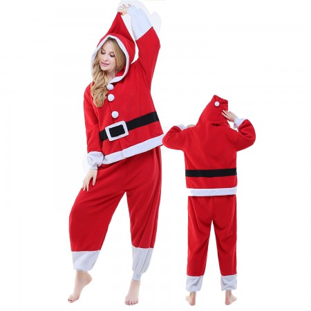 Combinaison Pyjama Santa Claus