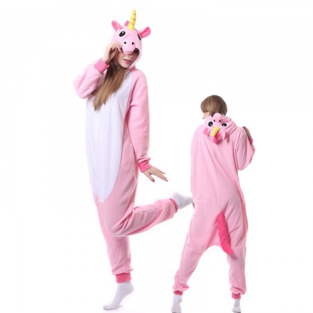 Combinaison Pyjama Licorne Rose