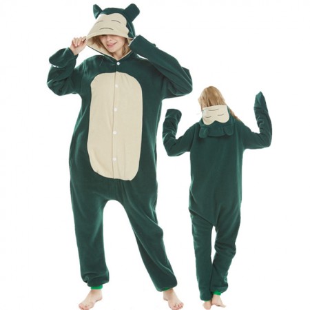 Pyjama Snorlax Combinaison Polaire 