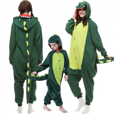 Combinaison Pyjama Dinosaure Adulte & Enfant