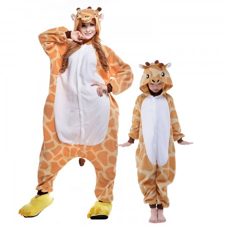 Combinaison Pyjama Girafe Adulte & Enfant