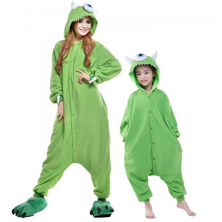 Combinaison Pyjama Michael Wazowski Adulte & Enfant