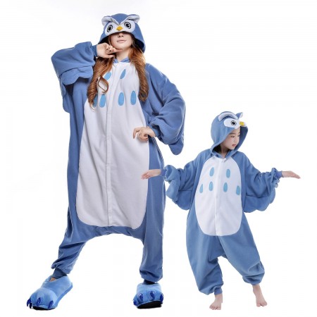 Combinaison Pyjama Hibou Adulte & Enfant