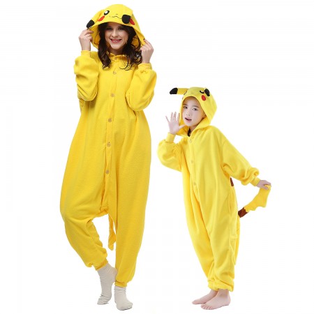 Combinaison Pyjama Pikachu Adulte & Enfant