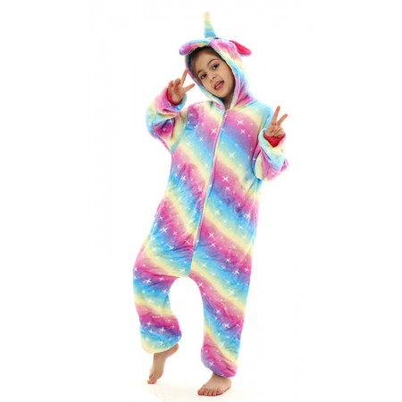 Déguisement licorne Onesie Cosplay Halloween pour filles