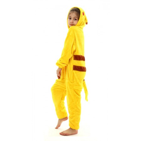 Déguisement Pikachu Onesie Cosplay Halloween pour filles