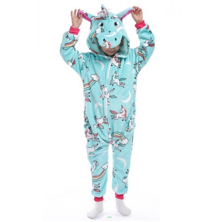 Pyjama Déguisement mignon licorne Onesie pour enfants