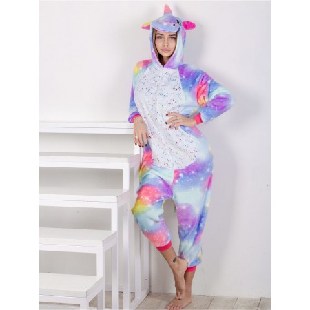 Pyjama Déguisement Shine Licorne Onesie pour femmes