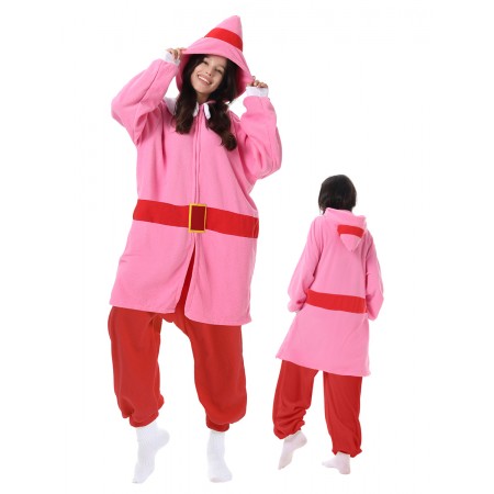 Déguisement elfe Jovie pour adultes pour Noël combinaison pyjama décontractée