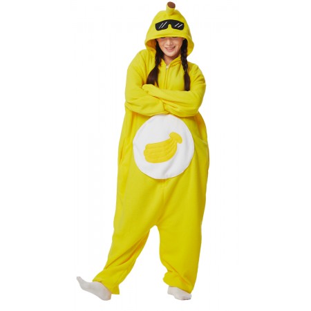 Déguisement banane Onesie pour adultes combinaison pyjama décontractée