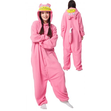 Déguisement Slowbro Onesie pour adultes combinaison pyjama décontractée