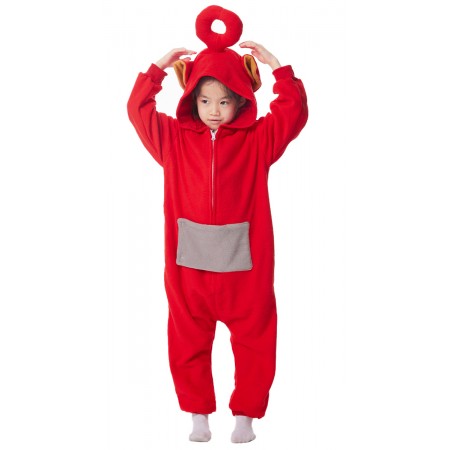 Déguisement Teletubbies Po Onesie pour enfants combinaison pyjama décontractée