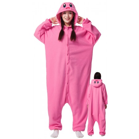 Déguisement Kirby Onesie pour adultes combinaison pyjama décontractée