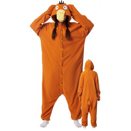 Déguisement Psyduck Onesie pour adultes combinaison pyjama décontractée