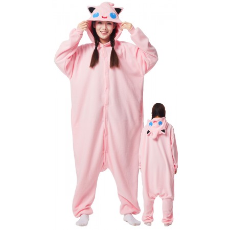 Déguisement Jigglypuff Onesie pour adultes combinaison pyjama décontractée