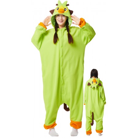 Déguisement Grookey Onesie pour adultes combinaison pyjama décontractée