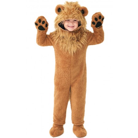 Combinaison Cosplay Lion pour Enfants Costume Animal Halloween