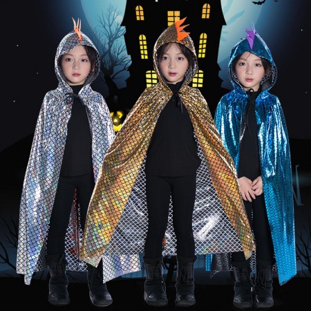Cape de Dinosaure Costume de Dragon pour Enfants Déguisement pour Enfants