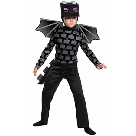 Costume de Dragon Ender pour Enfants Déguisement d’Halloween