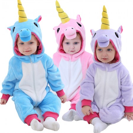 Pyjama Combinaison Licorne Bébé Déguisement