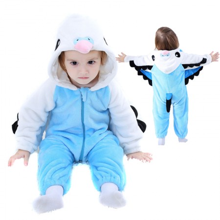 Pyjama Combinaison Perruche Bleue Bébé Déguisement