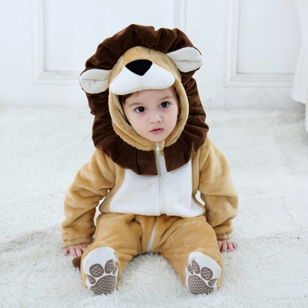 Pyjama Combinaison Lion Bébé Déguisement