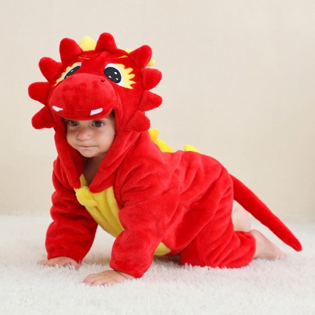 Pyjamas Dinosaures pour Enfants Vêtements de Sommeil Vêtements de Rampement