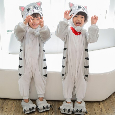 Combinaison Pyjama Enfants Minions Capuche Garçon & Fille Déguisement Déguisement
