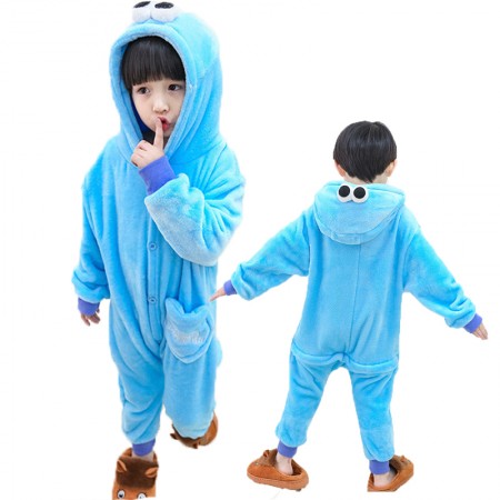 Combinaison Pyjama Enfant Sesame Street Déguisement Déguisement