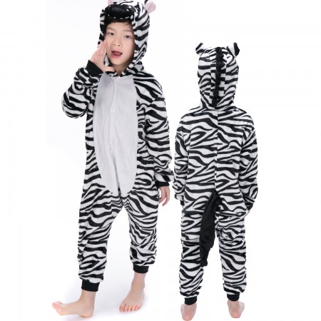 Combinaison Pyjama Enfant Zèbre Déguisement Déguisement