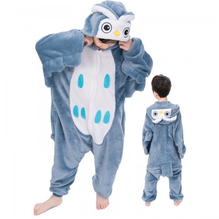 Combinaison Pyjama Enfant Hibou Déguisement Déguisement