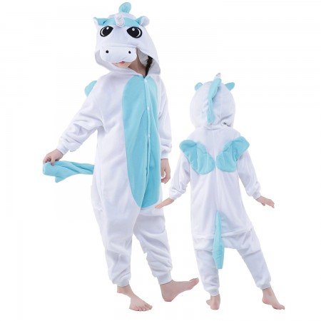 Combinaison Pyjama Enfant Bleue Pegasus Déguisement Déguisement